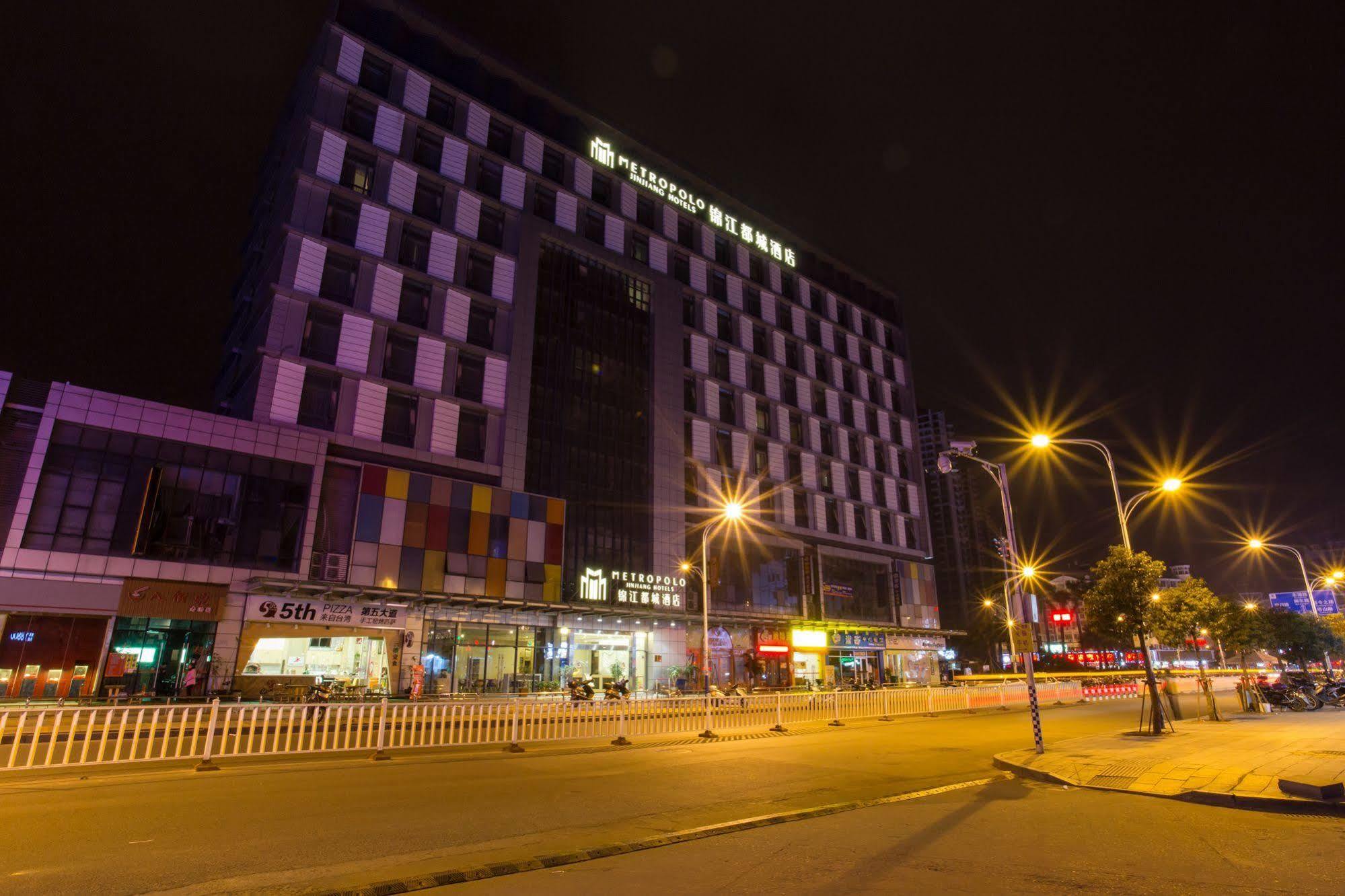 Hotel Jinjiang Metropolo Ningde Exterior foto